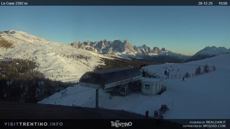 Archiv Foto Webcam Le Cune, Moena Trentino
