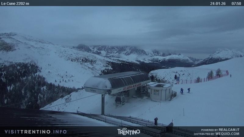 Archiv Foto Webcam Le Cune, Moena Trentino