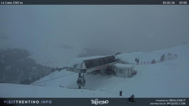 Archiv Foto Webcam Le Cune, Moena Trentino