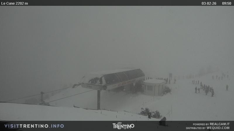Archiv Foto Webcam Le Cune, Moena Trentino
