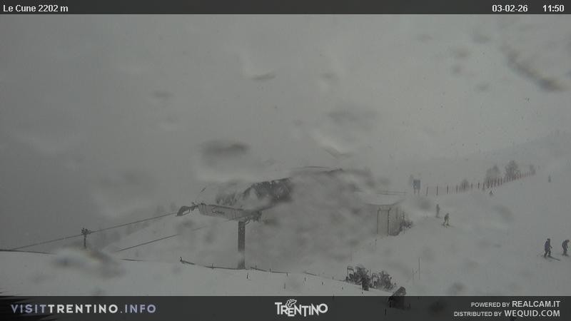 Archiv Foto Webcam Le Cune, Moena Trentino