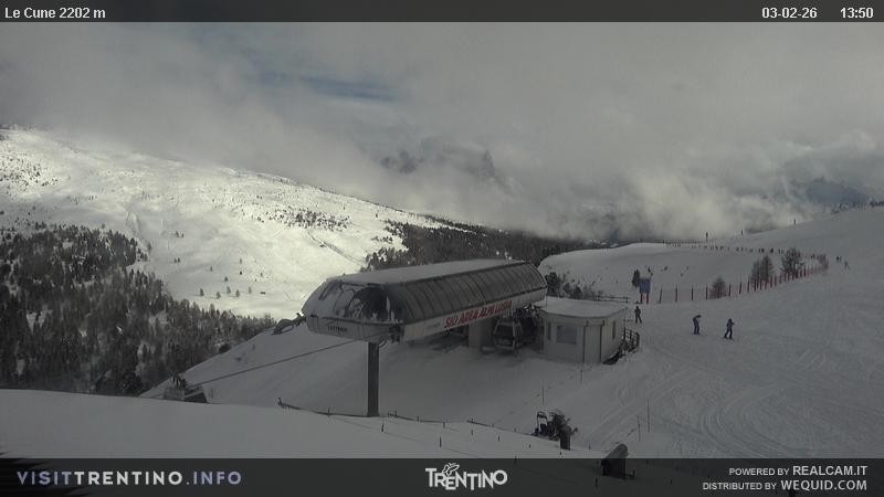 Archiv Foto Webcam Le Cune, Moena Trentino