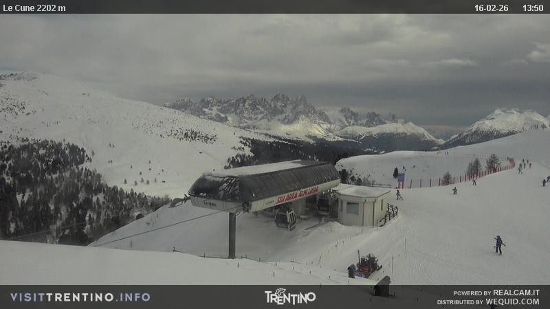 Archiv Foto Webcam Le Cune, Moena Trentino