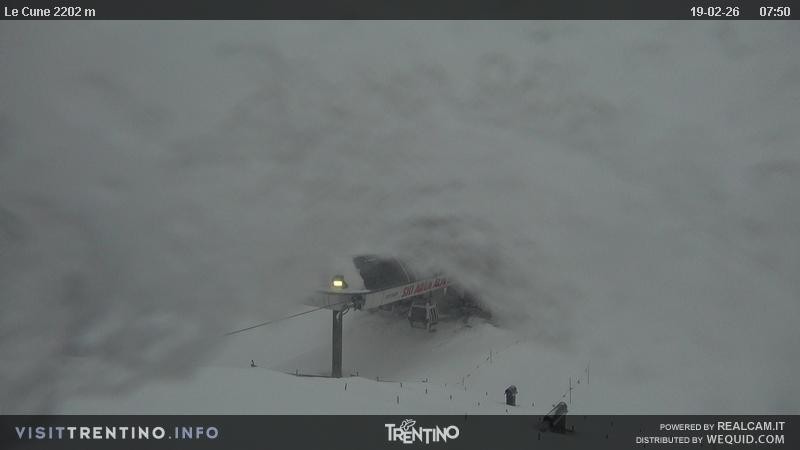 Archiv Foto Webcam Le Cune, Moena Trentino
