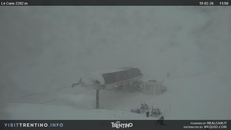 Archiv Foto Webcam Le Cune, Moena Trentino