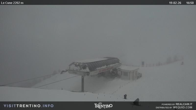 Archiv Foto Webcam Le Cune, Moena Trentino