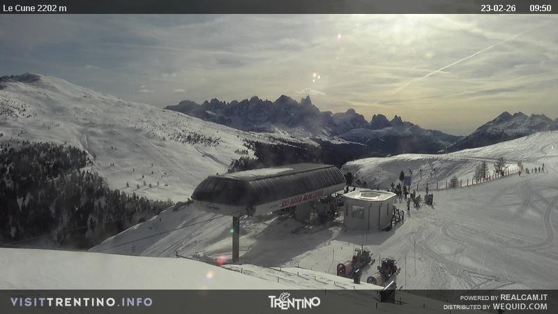 Archiv Foto Webcam Le Cune, Moena Trentino