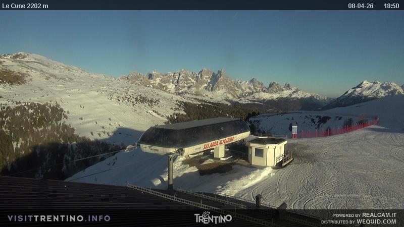 Archiv Foto Webcam Le Cune, Moena Trentino