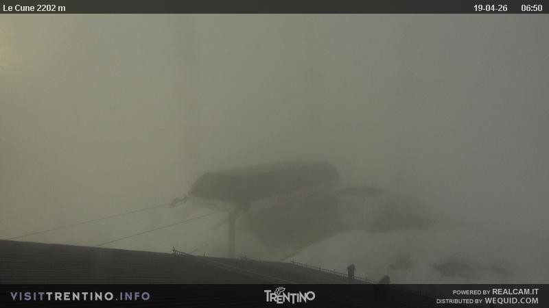 Archiv Foto Webcam Le Cune, Moena Trentino
