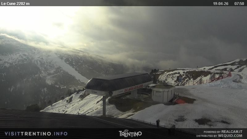 Archiv Foto Webcam Le Cune, Moena Trentino