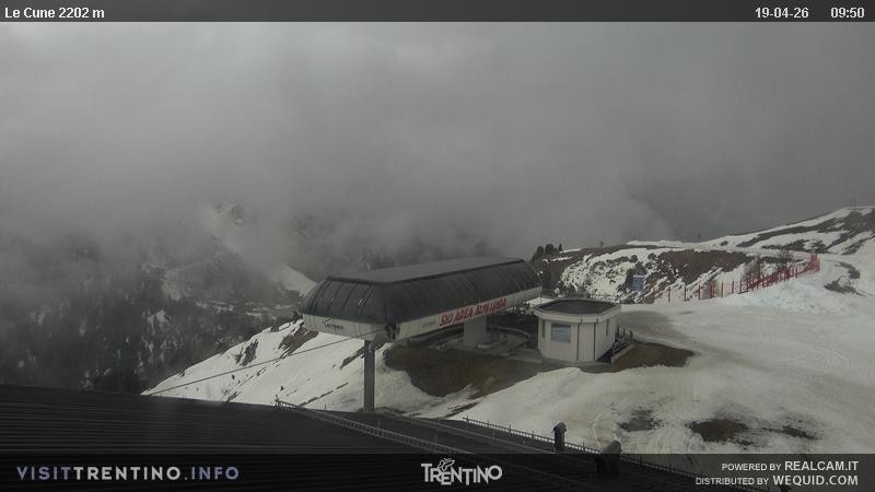 Archiv Foto Webcam Le Cune, Moena Trentino