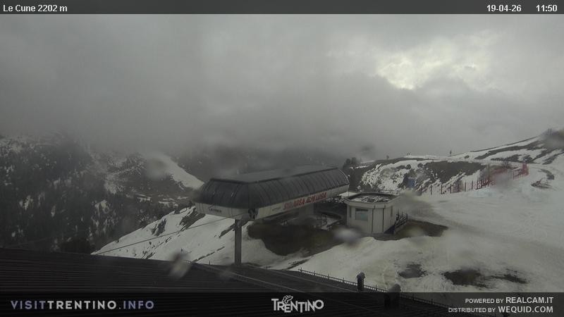 Archiv Foto Webcam Le Cune, Moena Trentino