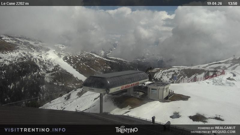 Archiv Foto Webcam Le Cune, Moena Trentino
