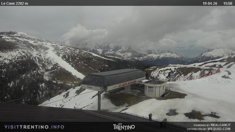 Archiv Foto Webcam Le Cune, Moena Trentino