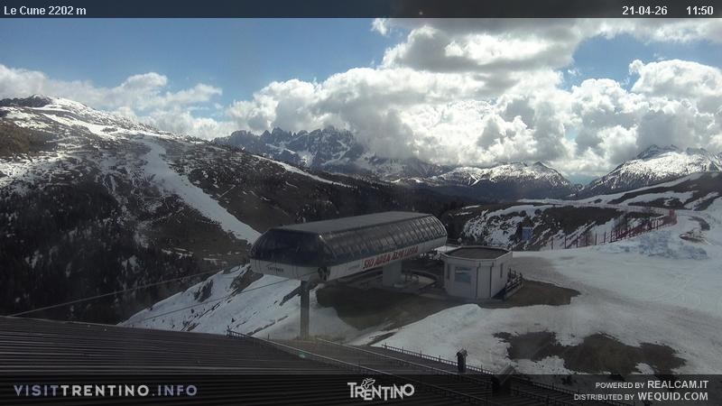 Archived image Webcam Le Cune, Trentino