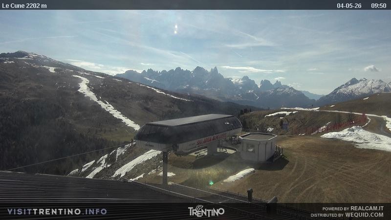 Archiv Foto Webcam Le Cune, Moena Trentino
