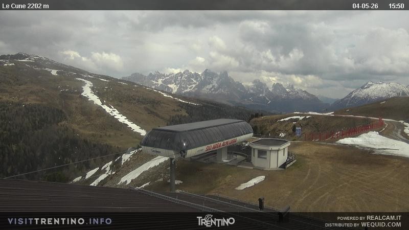 Archiv Foto Webcam Le Cune, Moena Trentino