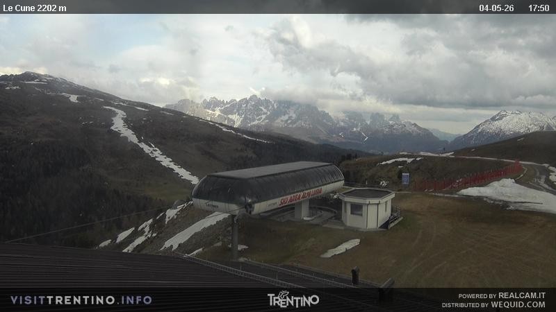 Archiv Foto Webcam Le Cune, Moena Trentino