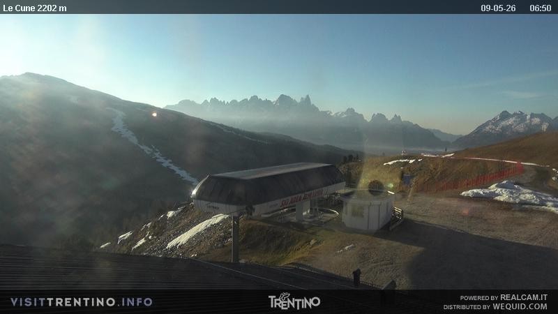 Archiv Foto Webcam Le Cune, Moena Trentino