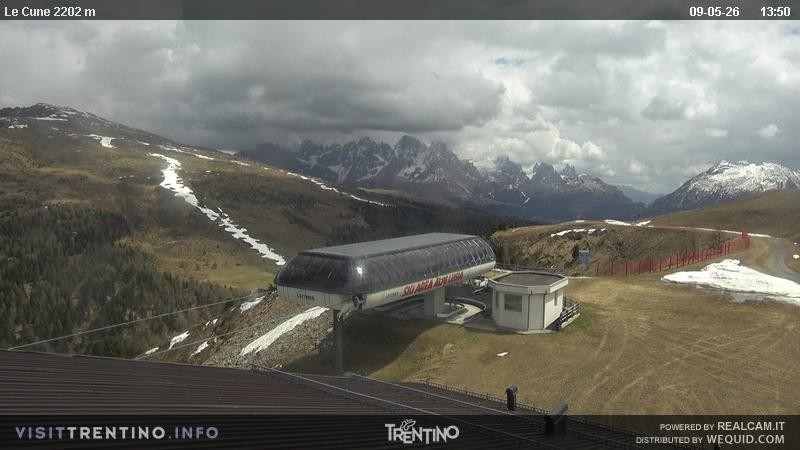 Archiv Foto Webcam Le Cune, Moena Trentino