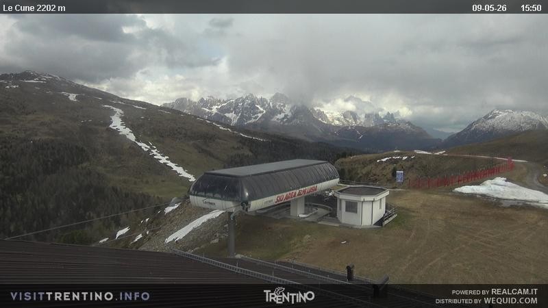 Archiv Foto Webcam Le Cune, Moena Trentino