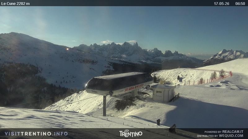 Archiv Foto Webcam Le Cune, Moena Trentino