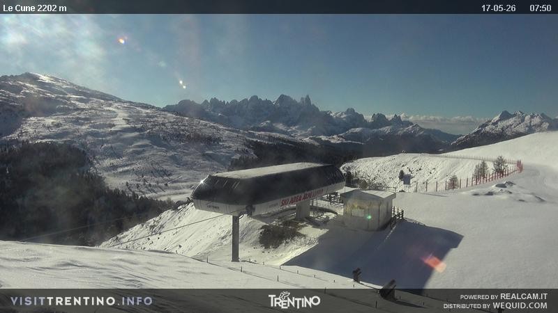 Archiv Foto Webcam Le Cune, Moena Trentino
