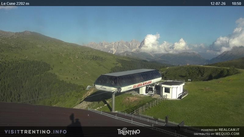 Archived image Webcam Le Cune, Trentino