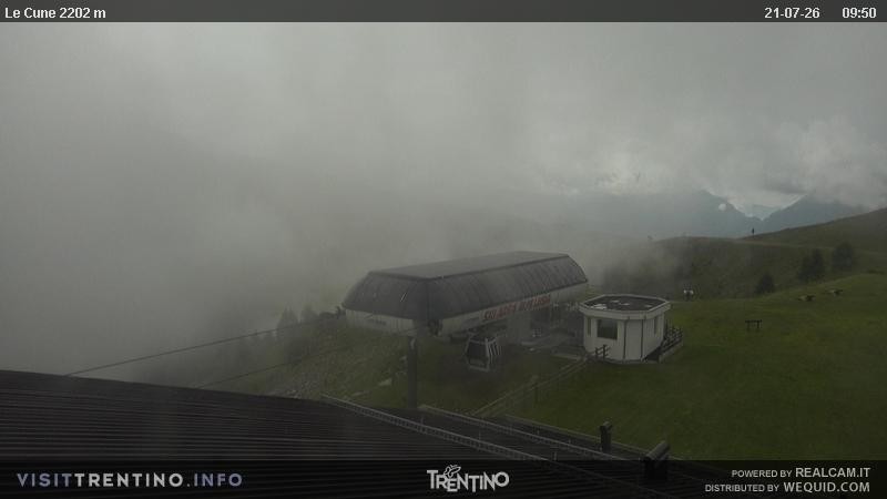 Archiv Foto Webcam Le Cune, Moena Trentino