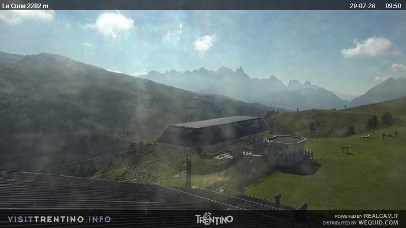 Archiv Foto Webcam Le Cune, Moena Trentino