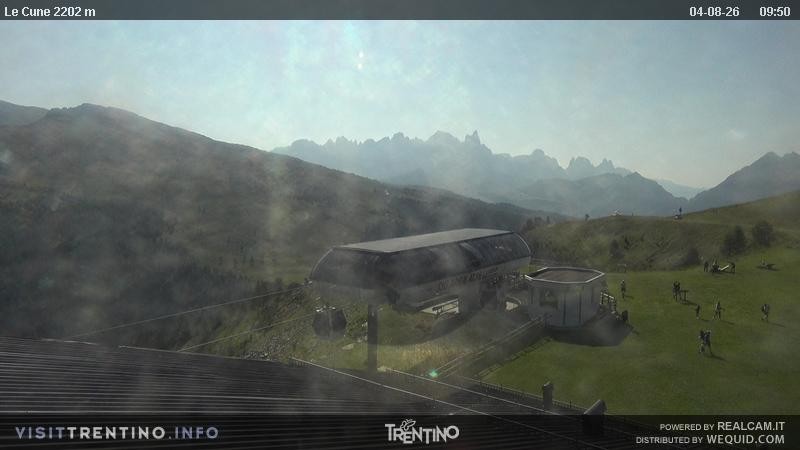 Archiv Foto Webcam Le Cune, Moena Trentino