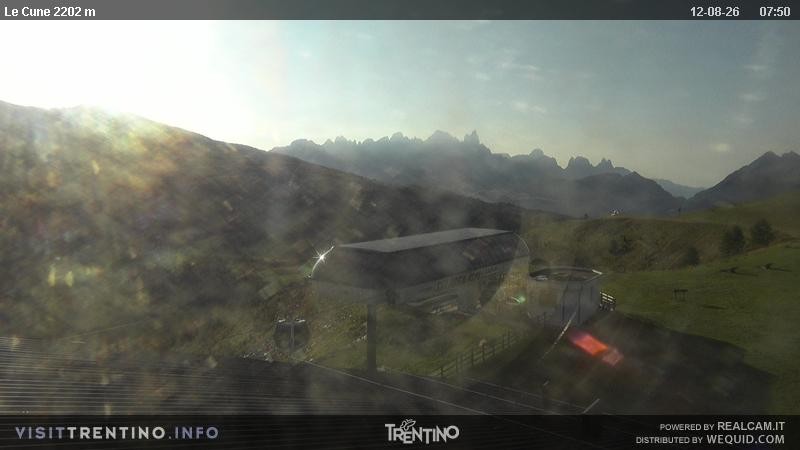 Archiv Foto Webcam Le Cune, Moena Trentino