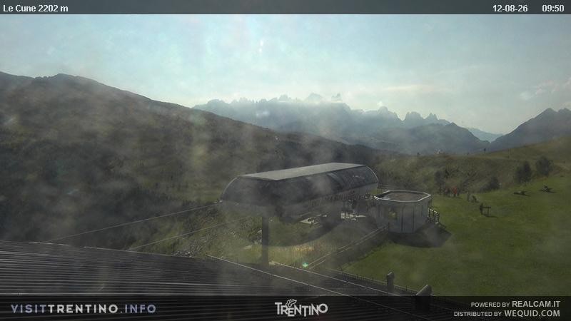 Archiv Foto Webcam Le Cune, Moena Trentino