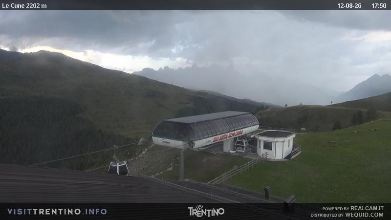Archiv Foto Webcam Le Cune, Moena Trentino