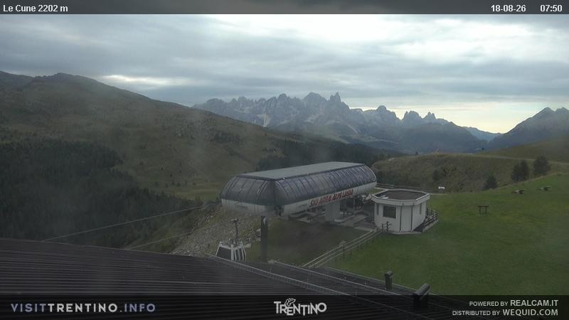 Archiv Foto Webcam Le Cune, Moena Trentino