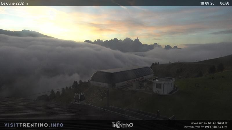 Archived image Webcam Le Cune, Trentino