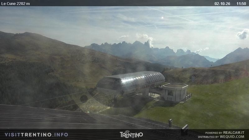 Archiv Foto Webcam Le Cune, Moena Trentino