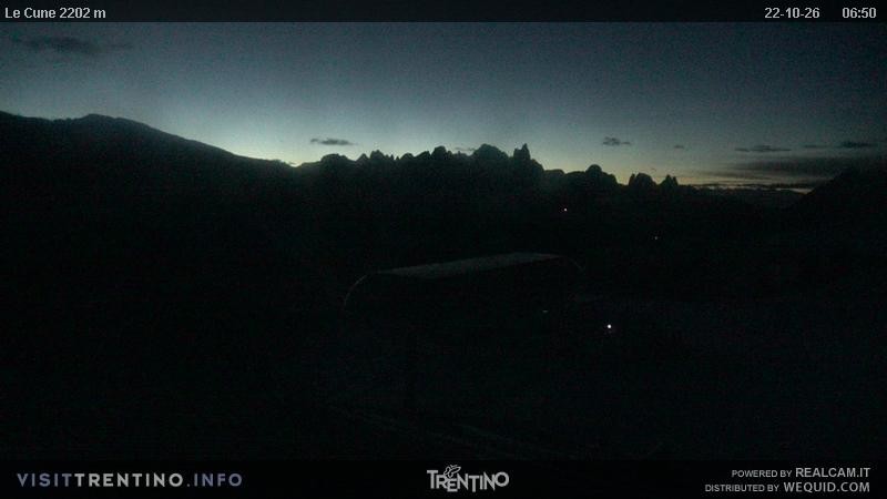Archiv Foto Webcam Le Cune, Moena Trentino