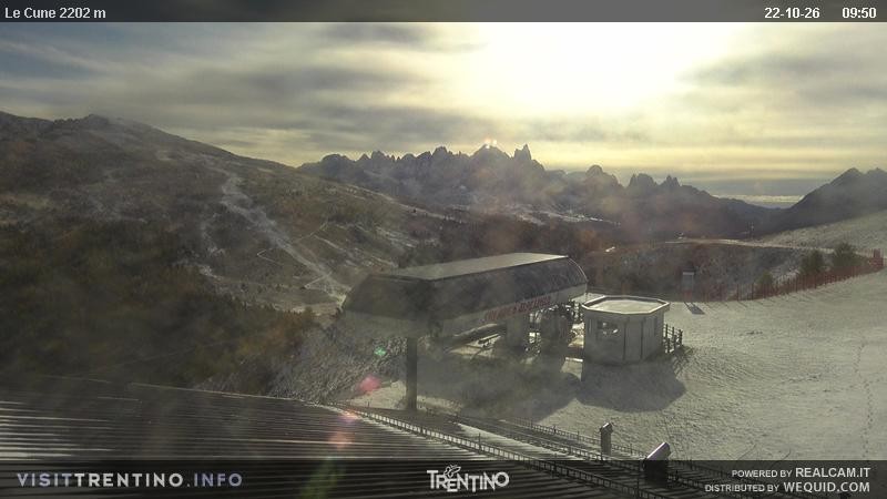 Archiv Foto Webcam Le Cune, Moena Trentino