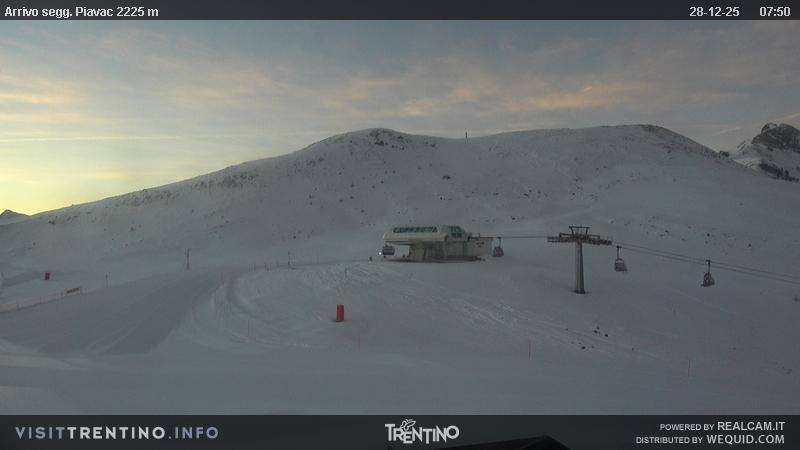 Archiv Foto Webcam Seggiovia Piavac 2225m ü.NN.