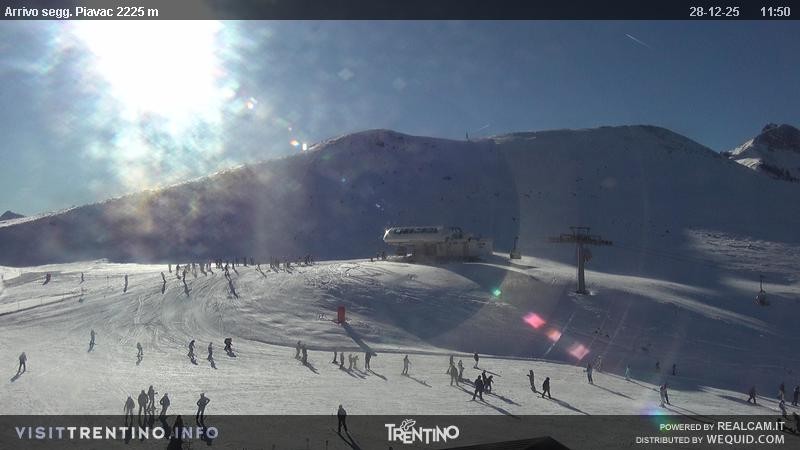 Archiv Foto Webcam Seggiovia Piavac 2225m ü.NN.