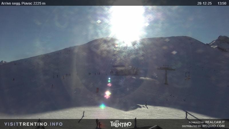 Archiv Foto Webcam Seggiovia Piavac 2225m ü.NN.