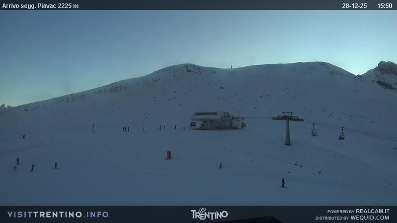Archiv Foto Webcam Seggiovia Piavac 2225m ü.NN.