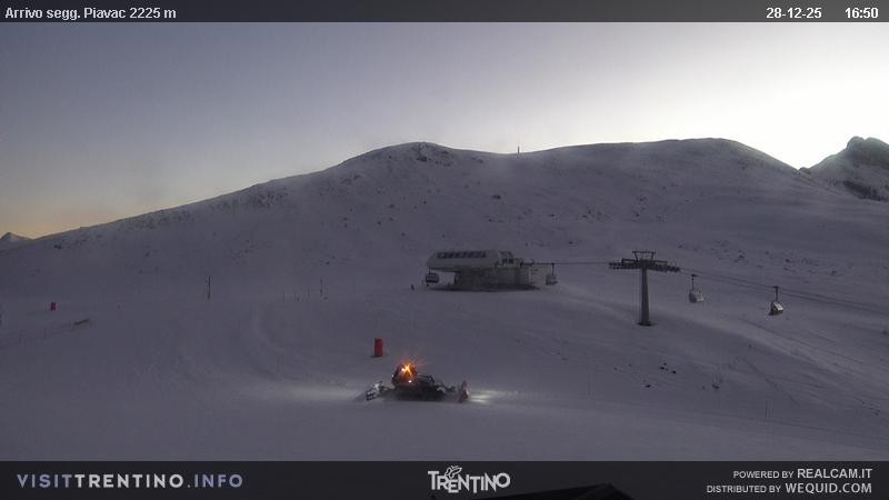 Archiv Foto Webcam Seggiovia Piavac 2225m ü.NN.