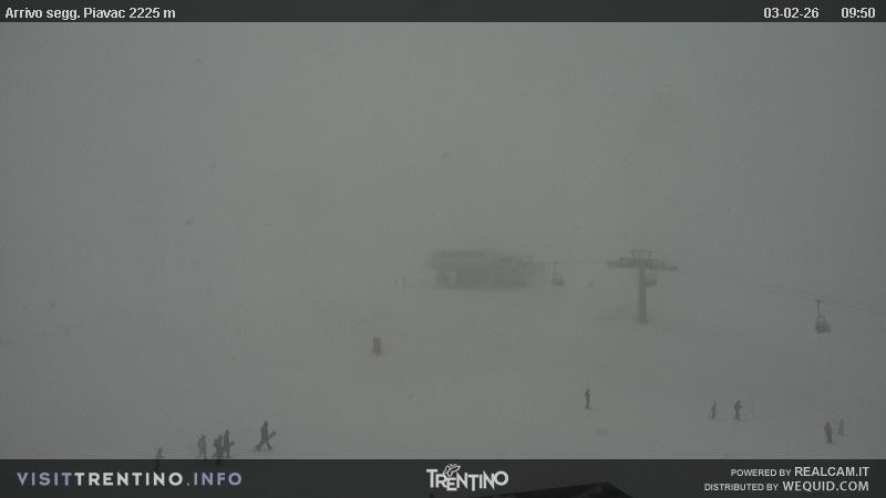 Archiv Foto Webcam Seggiovia Piavac 2225m ü.NN.
