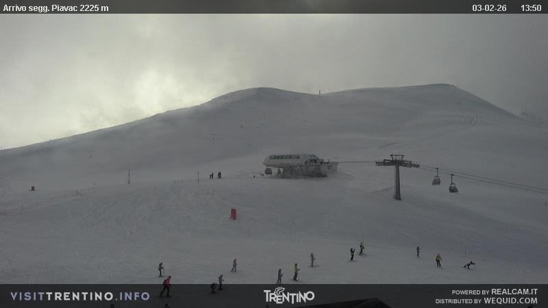 Archiv Foto Webcam Seggiovia Piavac 2225m ü.NN.