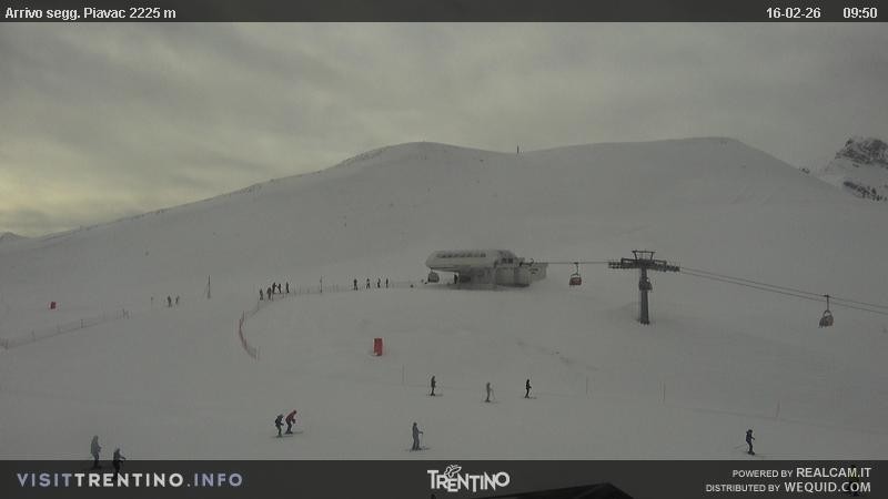 Archiv Foto Webcam Seggiovia Piavac 2225m ü.NN.