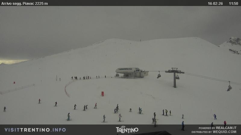 Archiv Foto Webcam Seggiovia Piavac 2225m ü.NN.