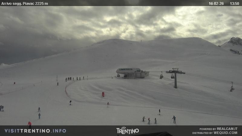 Archiv Foto Webcam Seggiovia Piavac 2225m ü.NN.