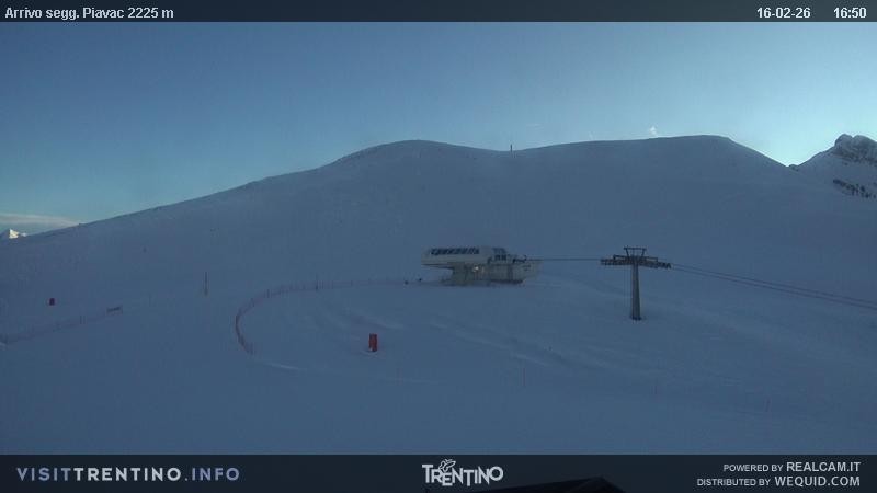 Archiv Foto Webcam Seggiovia Piavac 2225m ü.NN.